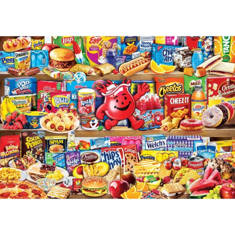 Kids Favourite Foods 2000 Piece Puzzle 4 Kids Favourite Foods 2000 Piece Puzzle - Image 2
