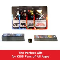 KISS World Tour Board Game -Spiderman Hanging Store Kiss Tour Board Game Card Contents View 98501 96123.1658418801