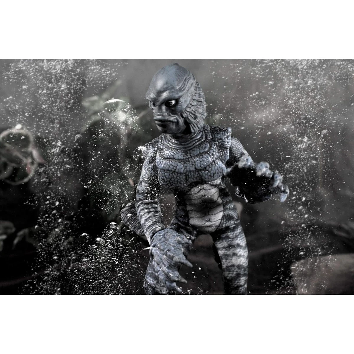 Creature From The Black Lagoon B&W 8" Clothed Action Figure By Mego - Image 3