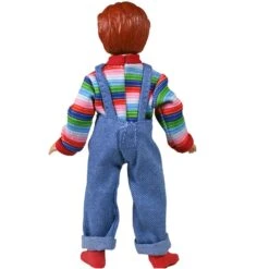 Child's Play Chucky Mego 8" Clothed Action Figure -Spiderman Hanging Store Mego Chucky Retro Action Figure Back 06700.1613490770