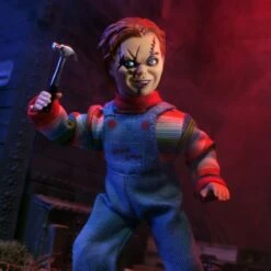 Child's Play Chucky Mego 8" Clothed Action Figure -Spiderman Hanging Store Mego Chucky Retro Action Figure Lifestyle 2 39968.1613490777