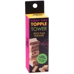 Teeny Tiny Topple Tower Game (with Tweezers)