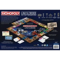 Monopoly: Law & Order 8 Monopoly: Law & Order -Spiderman Hanging Store Monopoly Law and Order MON051790 pic 3 61992.1686682687