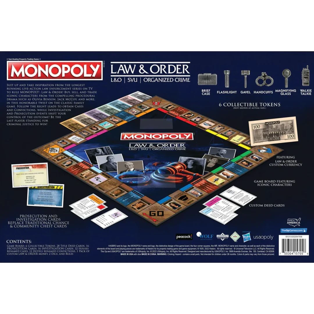 Monopoly: Law & Order 5 Monopoly: Law & Order - Image 3