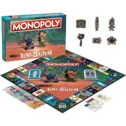 Monopoly: Disney - Lilo & Stitch -Spiderman Hanging Store Monopoly Lilo Stitch Main 66260.1713028791