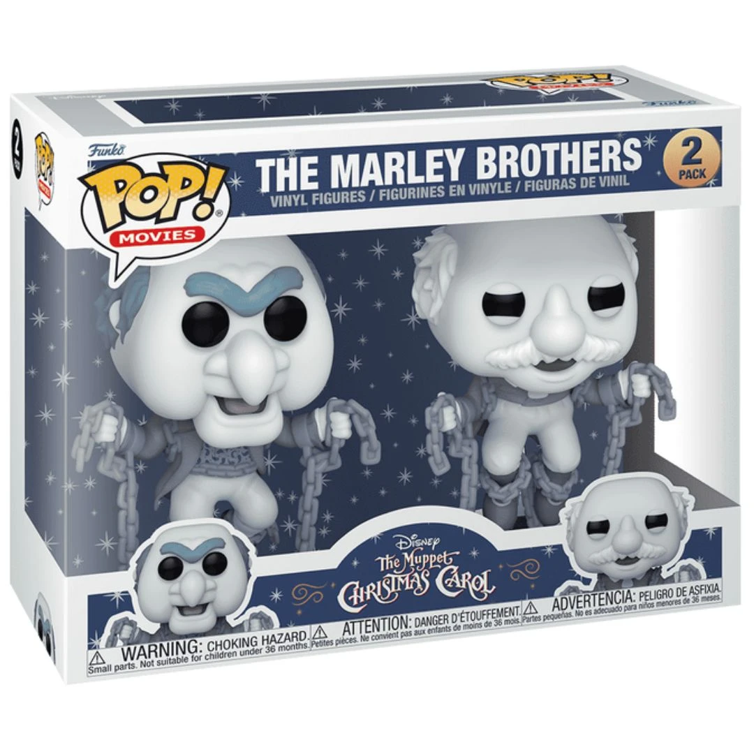 Pop! Movies: The Muppets Christmas Carol - Marley Brothers 2 Pack - Image 3