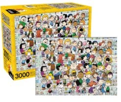 The Peanuts Gang 3000 Piece Puzzle By Aquarius