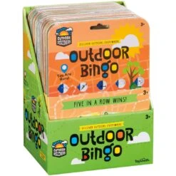 Kids Outdoor Bingo Game - Set Of 4 Cards