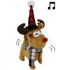 Plush Singing And Walking Reindeer -Spiderman Hanging Store POT555 Walking Reindeer 20947.1630518201