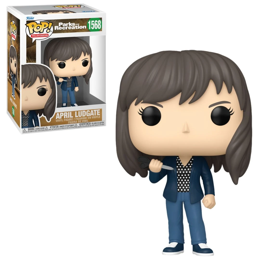 Pop! TV: Parks & Rec - April Ludgate With Scissors 3 Pop! TV: Parks & Rec - April Ludgate With Scissors