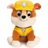Paw Patrol 9-Inch Rubble Plush -Spiderman Hanging Store Paw Patrol Rubble Front 93000.1711127425