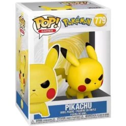 POKEMON Pop! Pokémon: Pikachu Attack Stance -Spiderman Hanging Store Pikachu Attack In Box 87837.1720104836