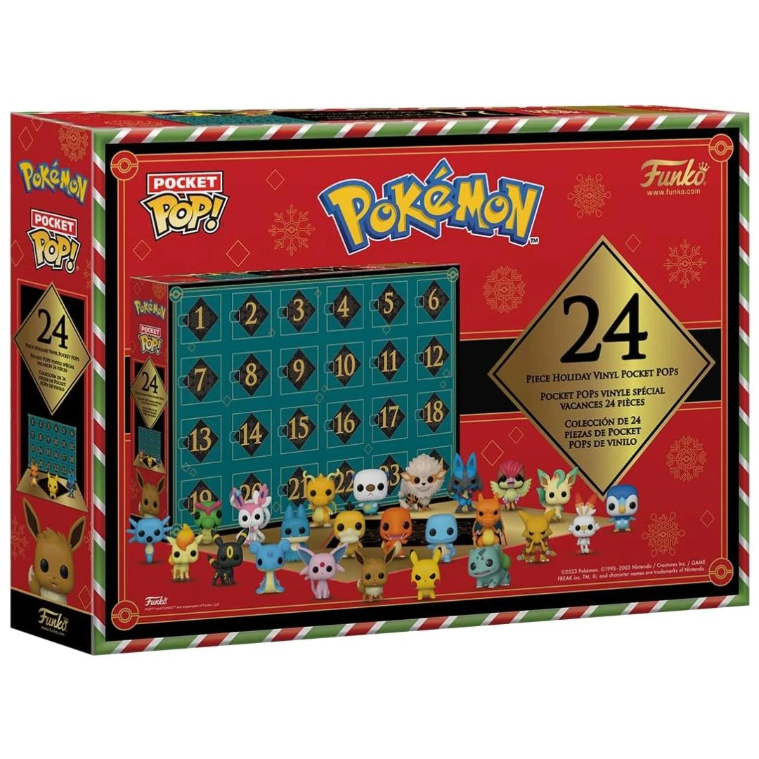 Funko Pop! Pokemon Advent Calendar 2023, 24 Vinyl Figures 4 Funko Pop! Pokemon Advent Calendar 2023, 24 Vinyl Figures - Image 2