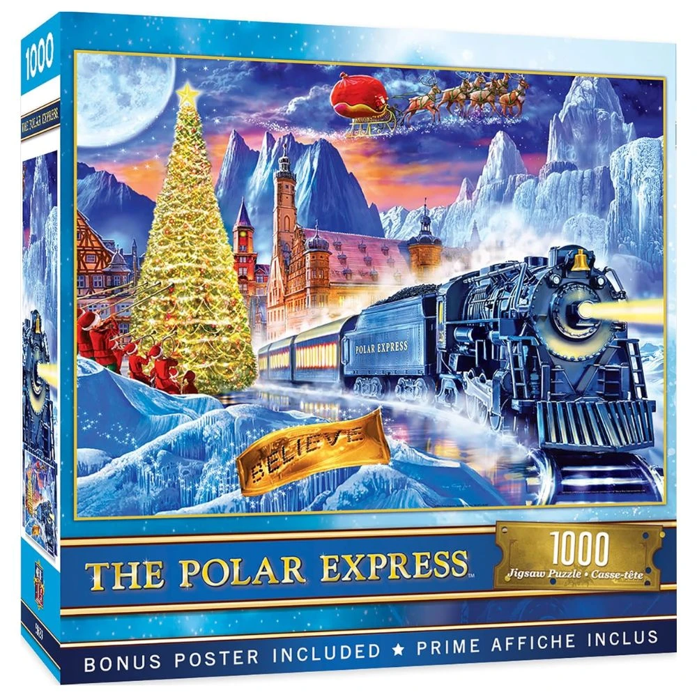 Polar Express Holiday 1000 Piece Puzzle 3 Polar Express Holiday 1000 Piece Puzzle