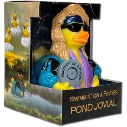 CelebriDucks: Pond Jovial - Tribute To Bon Jovi Rubber Duck