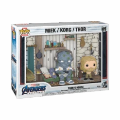 Pop! Moment Deluxe: Marvel - End Game Thor's House With Protector -Spiderman Hanging Store Pop Deluxe Moment Thors House hi res 1 97514.1680437751