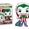 Batman Pop! Heroes: Holiday Joker As Santa -Spiderman Hanging Store Pop hereos Santa Joker box and figure 07943.1603216302
