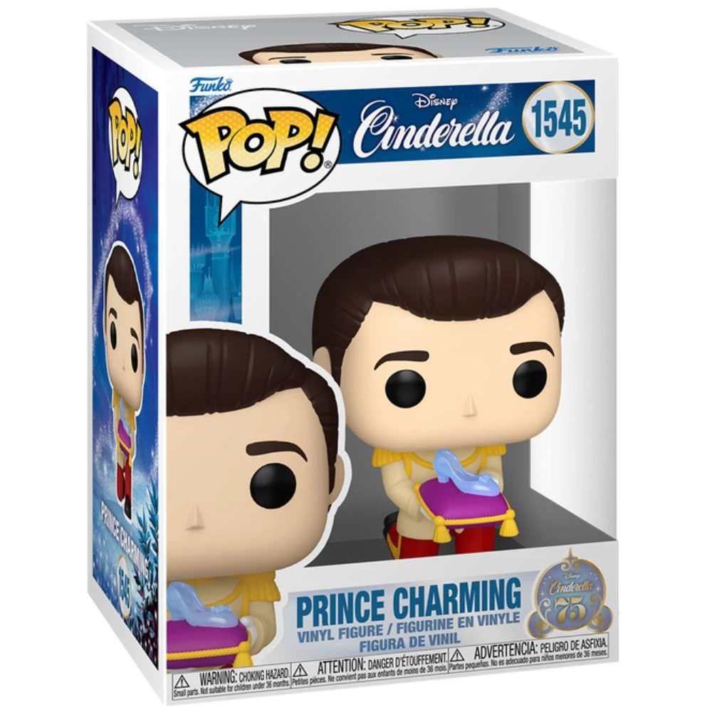 Pop! Disney: Cinderella 75th Anniversary - Prince Charming 4 Pop! Disney: Cinderella 75th Anniversary - Prince Charming - Image 2