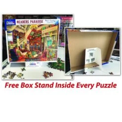 Classic Coffee 1000pc Puzzle By White Mountain -Spiderman Hanging Store Puzzle Box Stand by White Mountain 63320.1605710779