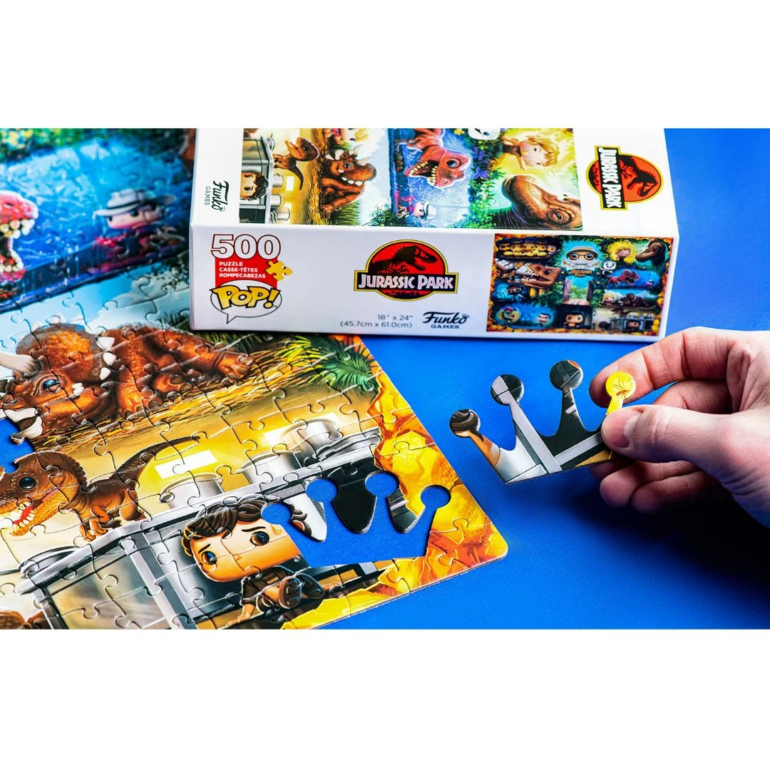 Pop! Puzzles: Jurassic Park 500 Piece Puzzle By Funko 5 Pop! Puzzles: Jurassic Park 500 Piece Puzzle By Funko - Image 3