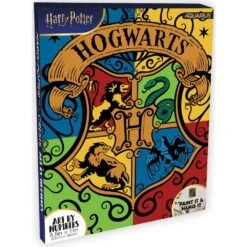Art By Numbers: Harry Potter Hogwarts Crest