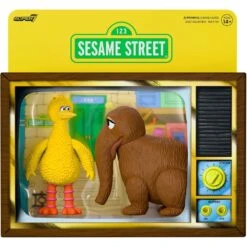 Sesame Street ReAction Figures: Big Bird And Mr. Snuffleupagus 2-Pack