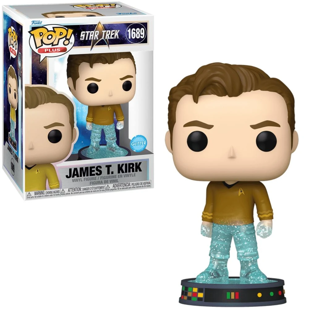 Pop! Plus Star Trek: Transporter Kirk (Glitter) 3 Pop! Plus Star Trek: Transporter Kirk (Glitter)