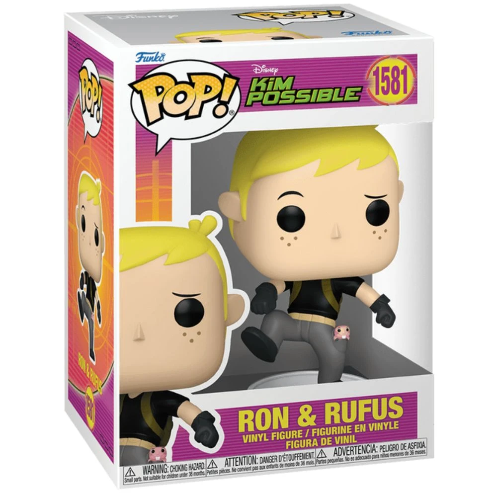 Pop! Disney: Kim Possible - Ron & Rufus 5 Pop! Disney: Kim Possible - Ron & Rufus - Image 3