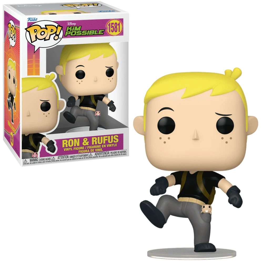 Pop! Disney: Kim Possible - Ron & Rufus 3 Pop! Disney: Kim Possible - Ron & Rufus