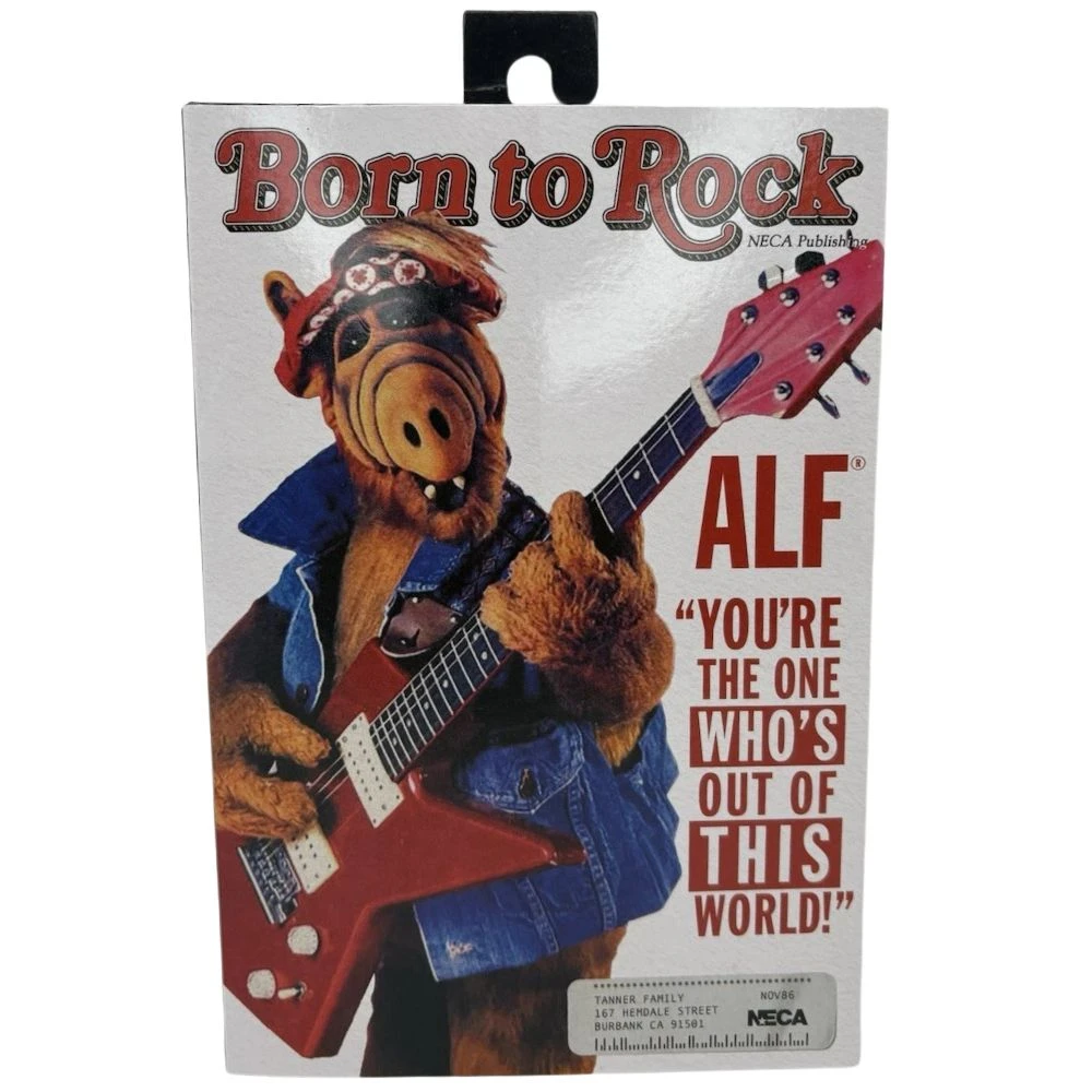 Ultimate Born To Rock ALF Deluxe 7" Scale Action Figure By NECA 4 Ultimate Born To Rock ALF Deluxe 7" Scale Action Figure By NECA - Image 2