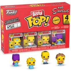Bitty Pop!: The Simpsons 4-Figure Pack - Random Style -Spiderman Hanging Store REDGREEN NUTCRACKER WSTAFF 2025 07 07T134944.133 52942.1751985356