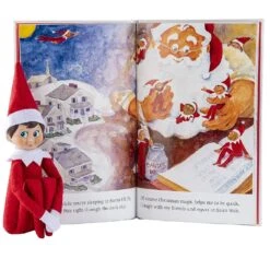 Elf On The Shelf: A Christmas Tradition Boy Light Tone -Spiderman Hanging Store RG EOTBOYLEFE3 The Elf on the Shelf Box Set Boy Light English Book 3 26898.1636512717