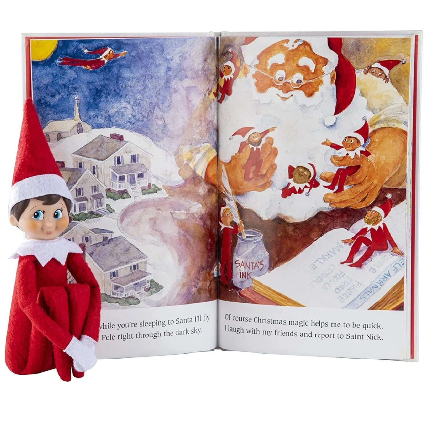 Elf On The Shelf: A Christmas Tradition Boy Light Tone - Image 3