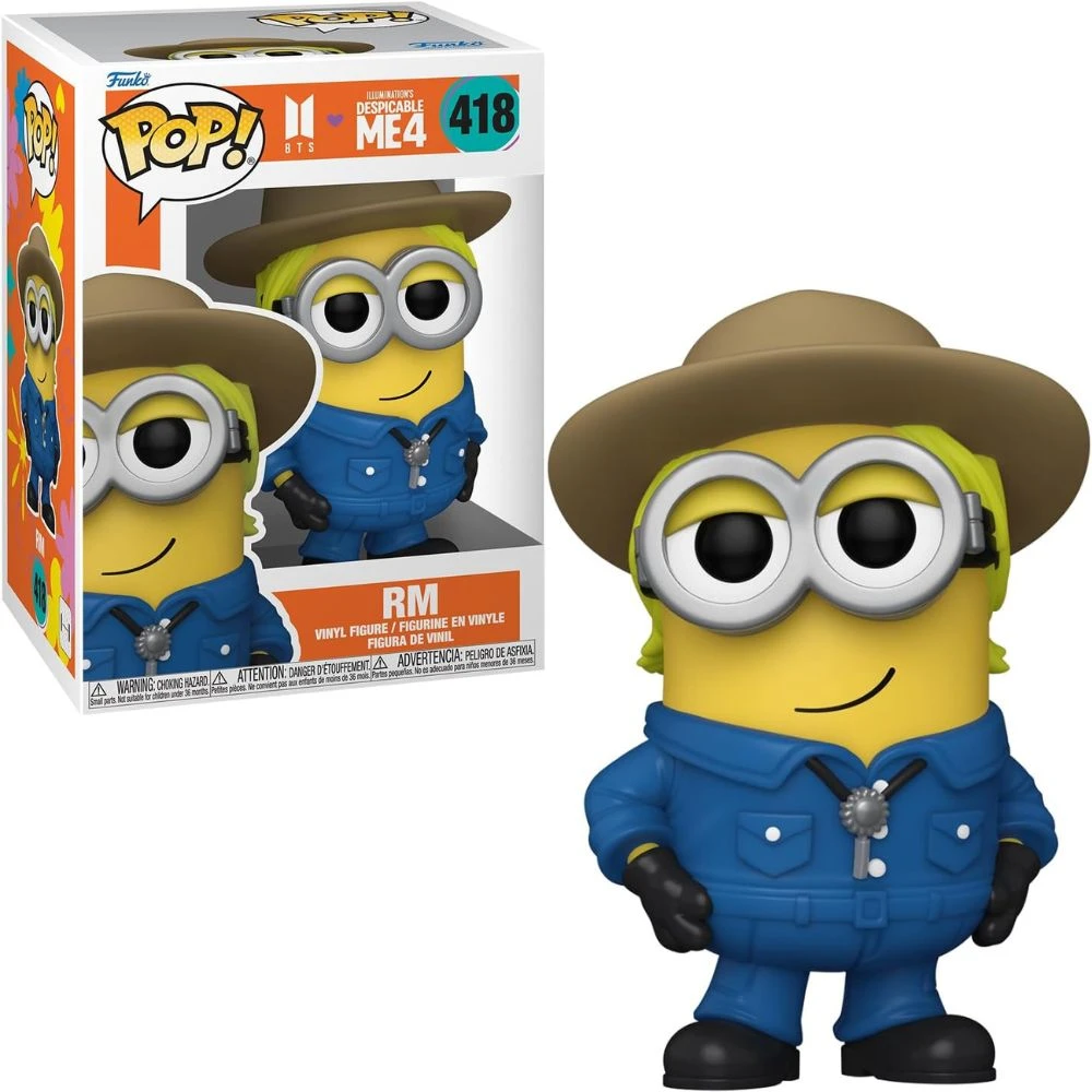 Pop! Movies: Despicable Me 4 X BTS - RM Minion 3 Pop! Movies: Despicable Me 4 X BTS - RM Minion