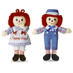 12" Classic Raggedy Andy Doll -Spiderman Hanging Store Raggedy Ann and Andy 12 Inch Dolls Aurora 68990.1445801623