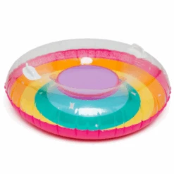 Round Rainbow Snow Tube