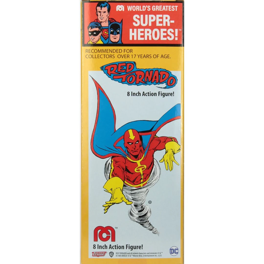 DC COMICS Red Tornado - World's Greatest Super-Heroes 50th Anniversary 8-Inch Action Figure By Mego - Image 2