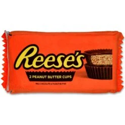Reese's Peanut Butter Cups Plush Pillow With Removeable Pieces -Spiderman Hanging Store Reeses Peanut Butter Cups Packaging Plush Back 77284.1738271191
