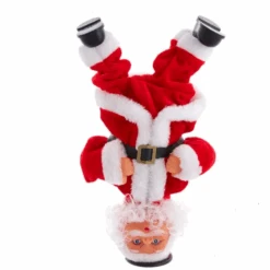 Break Dancing Retro Santa Animated Toy
