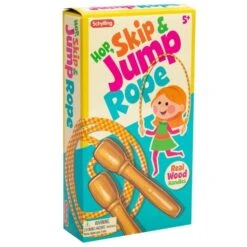 Retro Jump Rope With Wood Handles