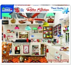 Retro Kitchen Seek & Find 1000pc Puzzle By White Mountain