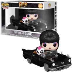 Pop! Rides: Elvira & Gonk In Macabre Mobile