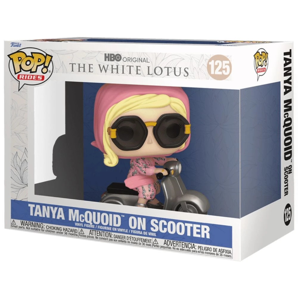 Pop! Rides: White Lotus - Jennifer Coolidge As Tanya McQuoid On Scooter 4 Pop! Rides: White Lotus - Jennifer Coolidge As Tanya McQuoid On Scooter - Image 2