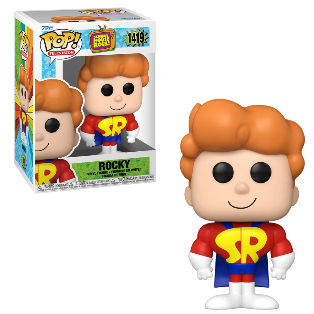 Pop! TV: Schoolhouse Rock Rocky Funko Figure 3 Pop! TV: Schoolhouse Rock Rocky Funko Figure