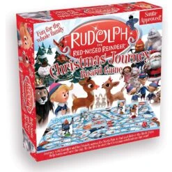 Rudolph The Red-Nosed Reindeer Christmas Journey Board Game