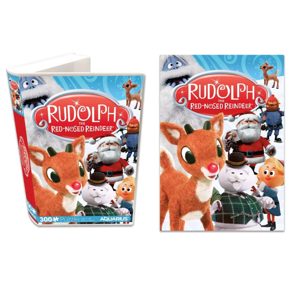Rudolph The Red-Nosed Reindeer 300pc Puzzle In Retro VHS Case 3 Rudolph The Red-Nosed Reindeer 300pc Puzzle In Retro VHS Case