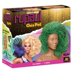 Chia Pet: RuPaul, Drag Queen Extraordinaire -Spiderman Hanging Store Rupaul Chia Pet Box 2 76959.1639666301