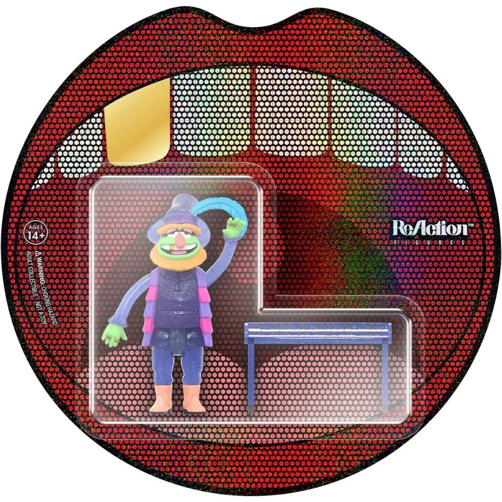 The Muppets Dr. Teeth (GLITTER) Electric Mayhem ReAction Figure By Super7