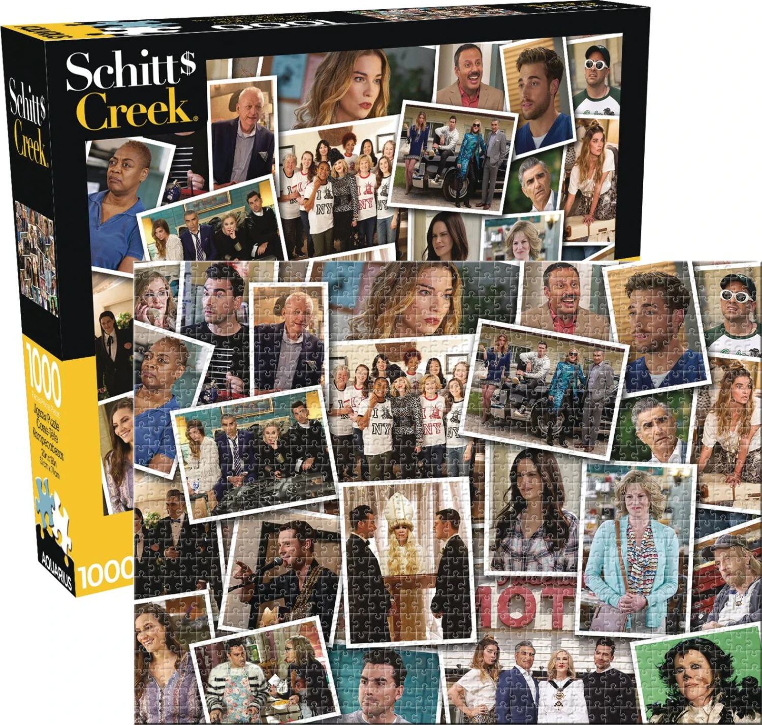Schitt's Creek Collage 1000 Piece Puzzle By Aquarius 3 Schitt's Creek Collage 1000 Piece Puzzle By Aquarius
