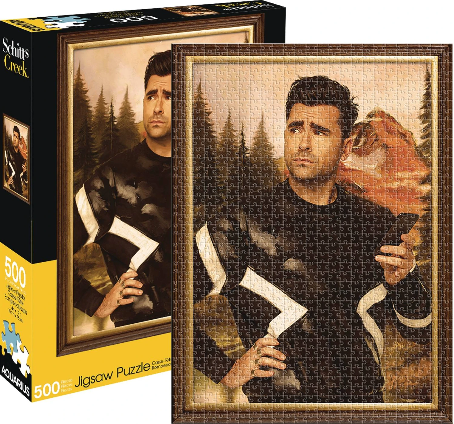 Schitt's Creek David Rose 500 Piece Puzzle By Aquarius 3 Schitt's Creek David Rose 500 Piece Puzzle By Aquarius